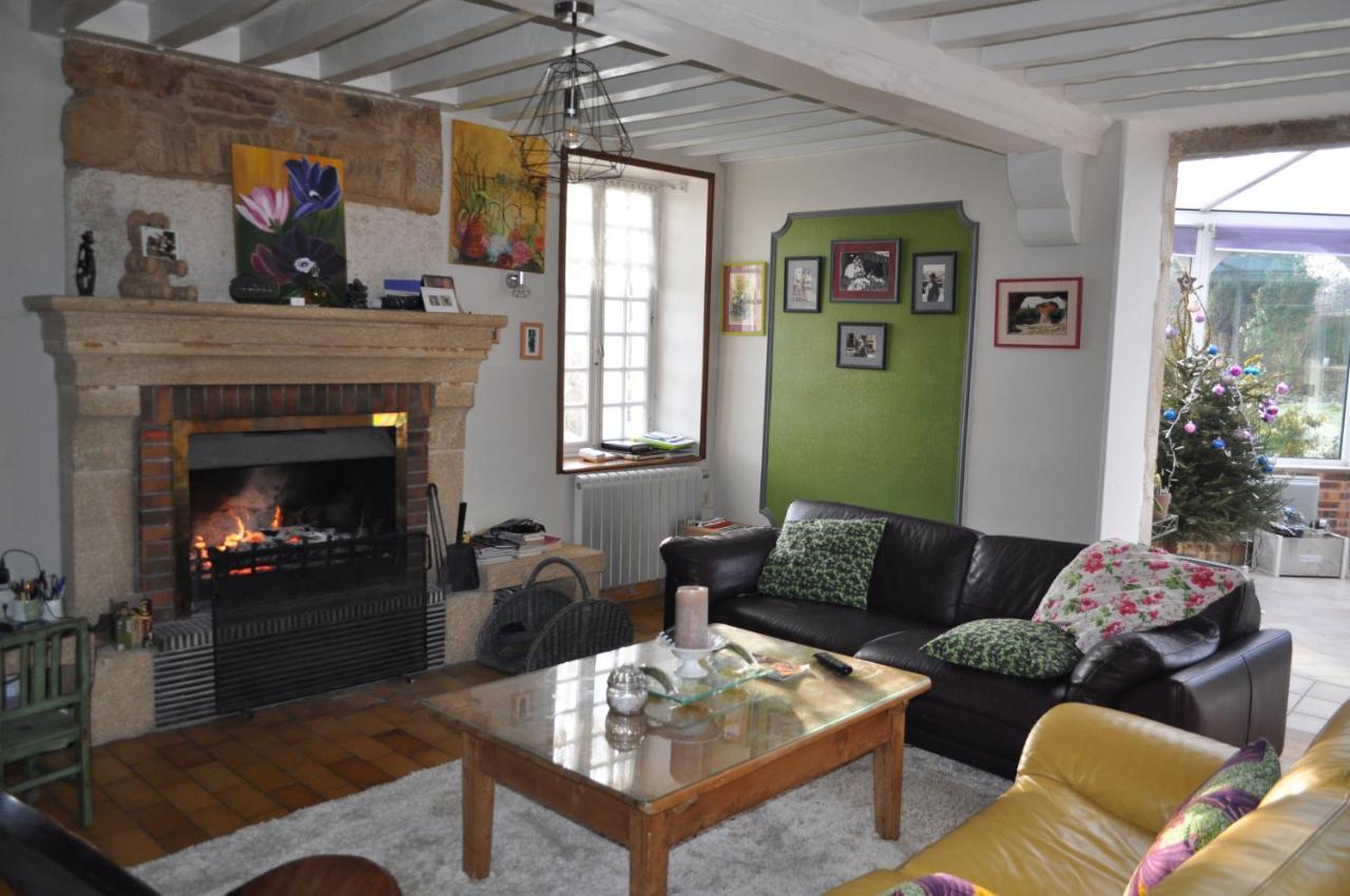 Saint-Brice-sous-Ranes Ma Maison Bleue מראה חיצוני תמונה